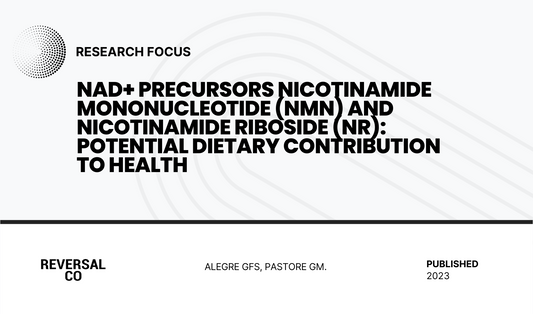 NAD+ Precursors Nicotinamide Mononucleotide (NMN) and Nicotinamide Riboside (NR): Potential Dietary Contribution to Health
