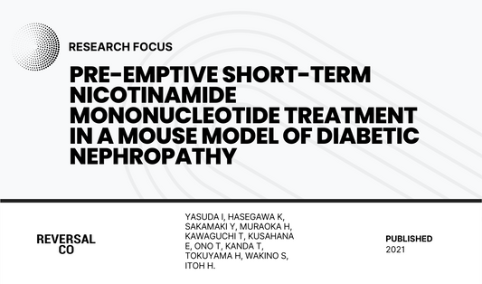 Pre-emptive Short-term Nicotinamide Mononucleotide Treatment in a Mouse Model of Diabetic Nephropathy