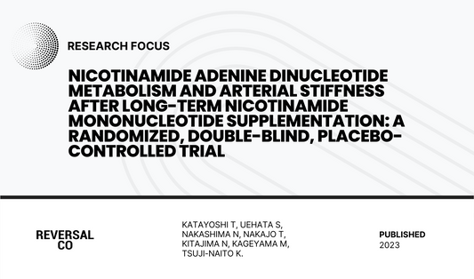 Nicotinamide adenine dinucleotide metabolism and arterial stiffness after long-term nicotinamide mononucleotide supplementation: a randomized, double-blind, placebo-controlled trial