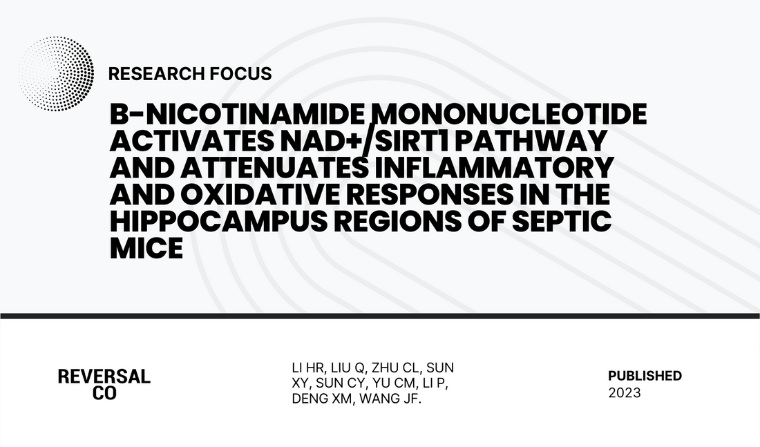 β-Nicotinamide mononucleotide activates NAD+/SIRT1 pathway and attenuates inflammatory and oxidative responses in the hippocampus regions of septic mice