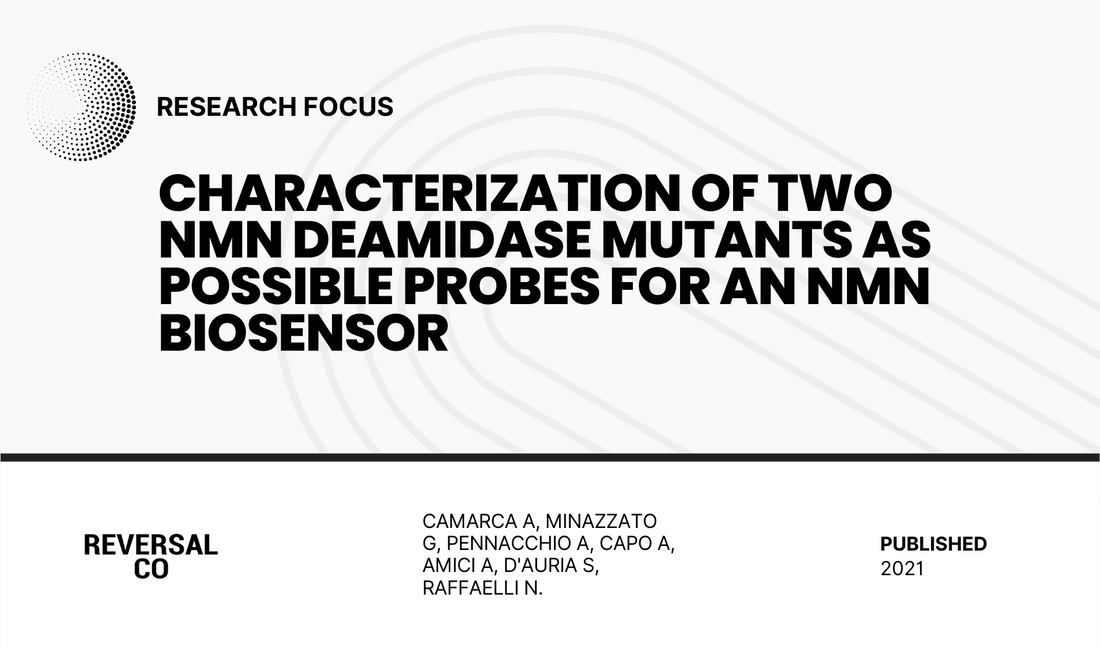 Characterization of Two NMN Deamidase Mutants as Possible Probes for an NMN Biosensor