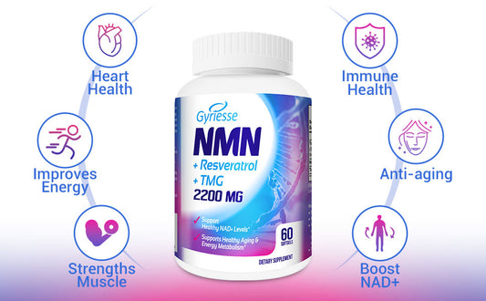Gyriesse NMN + Resveratrol  + TMG Review