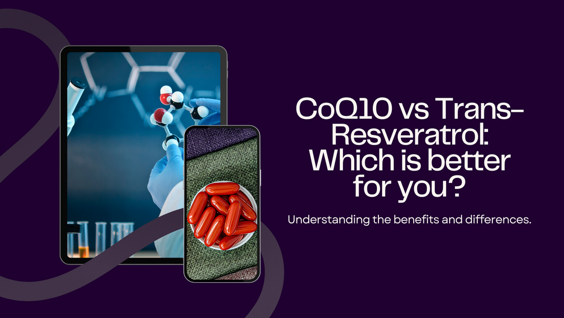 CoQ10 vs Trans-Resveratrol