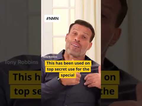 Load video: Tony Robbins on the power of NMN